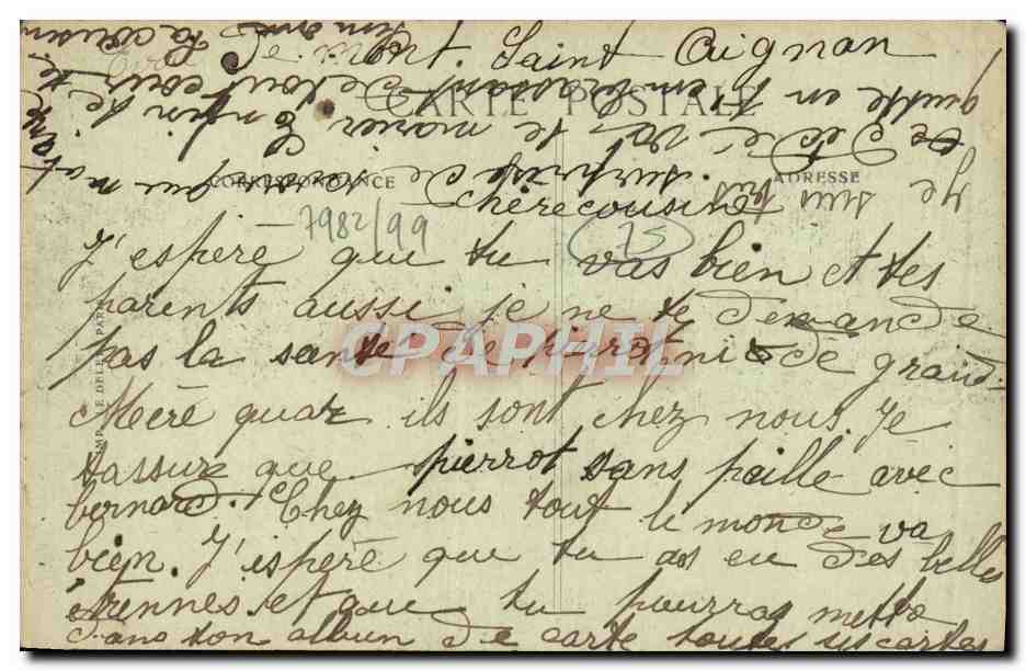 CPA Paris Les Fetes De La Victoire 14 juillet 1919 Les trois marechaux Petain Foch Joffre Militaria  — Verso