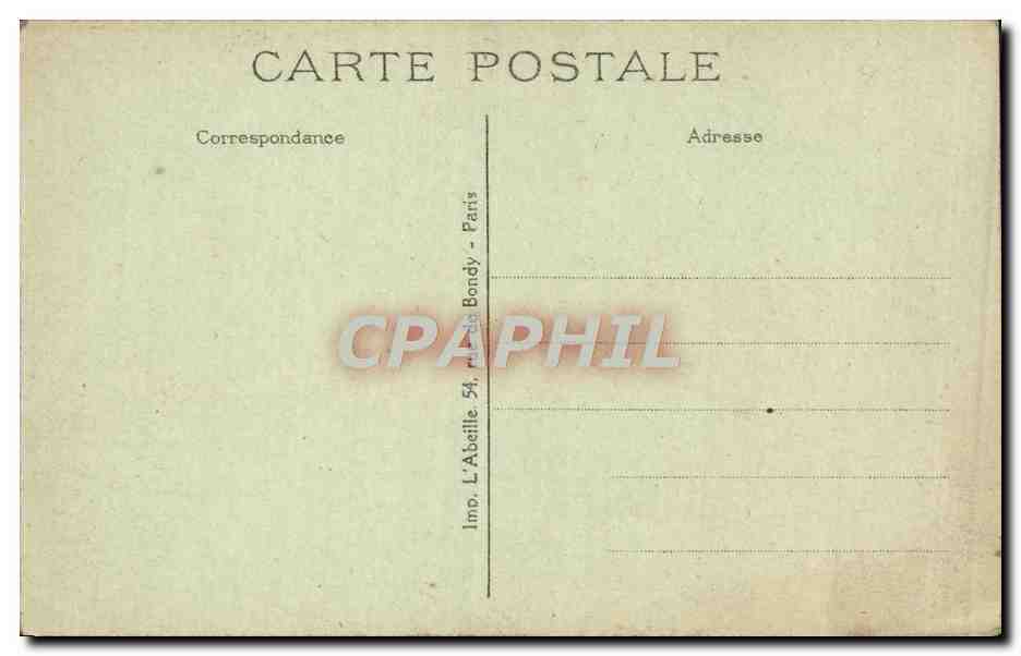 CPA Paris Les Fetes De La Victoire 14 juillet 1919 Le defile des troupes francaises Le 14eme corps Place de la Concorde — Rückseite