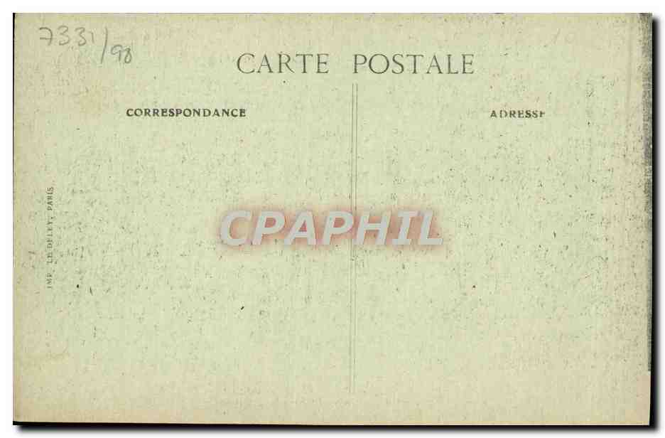 CPA Paris Les Fetes De La Victoire 14 juillet 1919 Le defile Troupes ecossaises Militaria — Rückseite