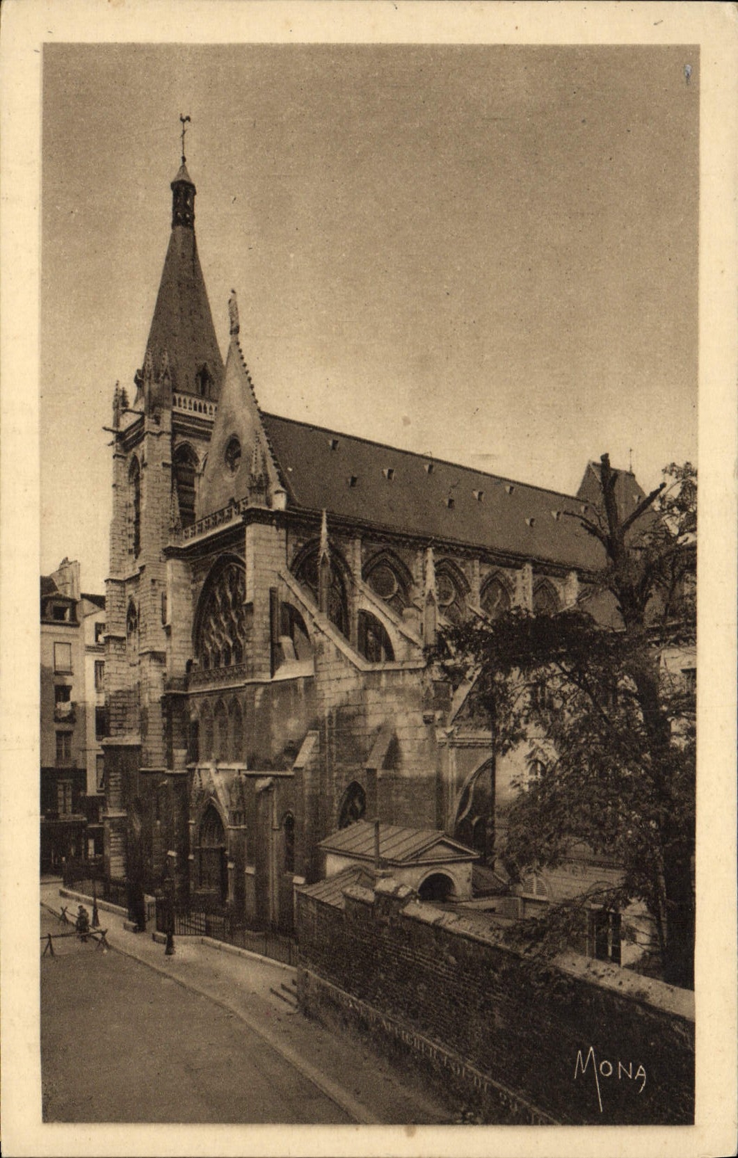CPA Paris Eglise Saint Severin 