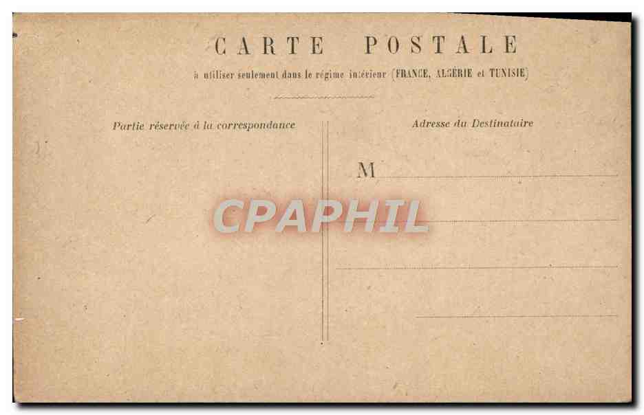 CPA Paris Eglise Saint Vincent de Paul Galeries Lafayette — Rückseite