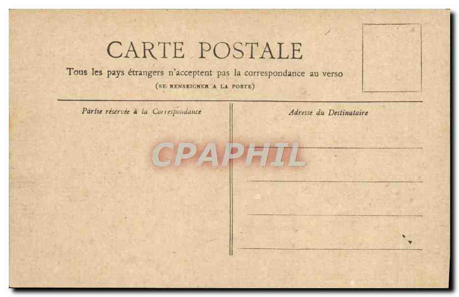 CPA Paris L'Arc des Triomphe du Carrousel — Rückseite