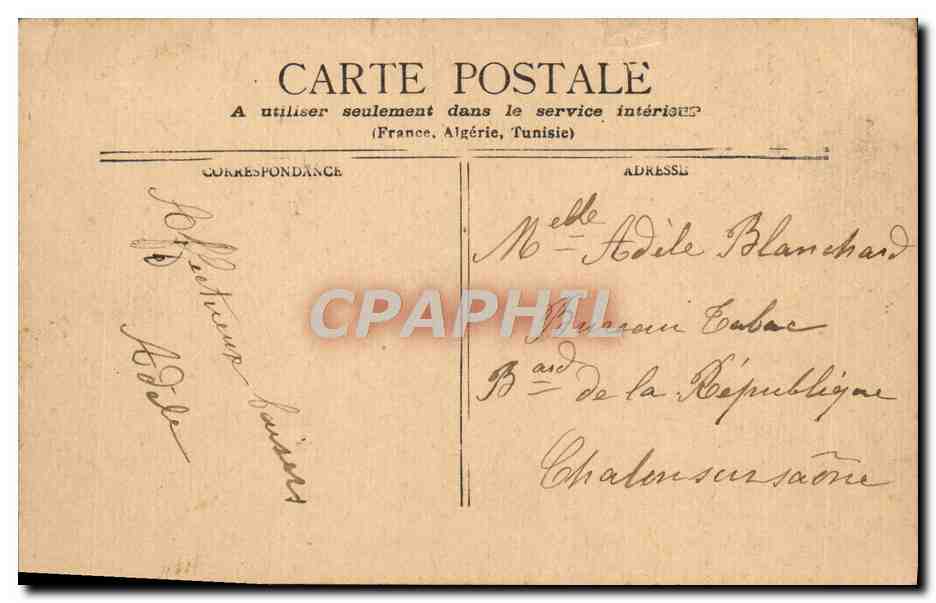 CPA Paris Arc De Triomphe Du Carrousel — Verso