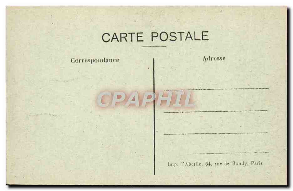 CPA Paris Entree du Carrousel Automobile — Rückseite