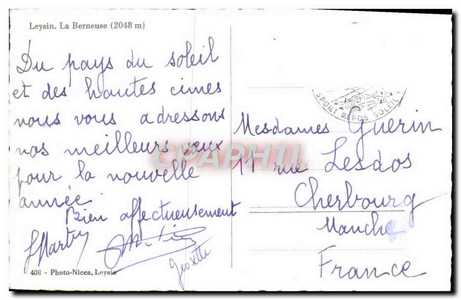 CPM Leysin La Berneuse — Back