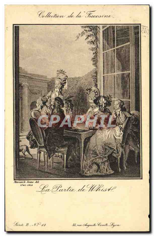 CPA Fantaisie La partie de Whistl Moreau le jeune
