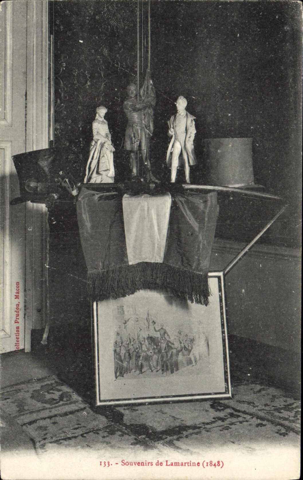 CPA Souvenirs de Lamartine 1848 Poete