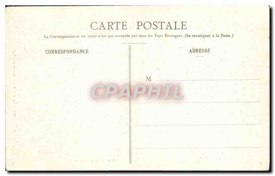 CPA Souvenirs de Lamartine 1848 Poete — Verso