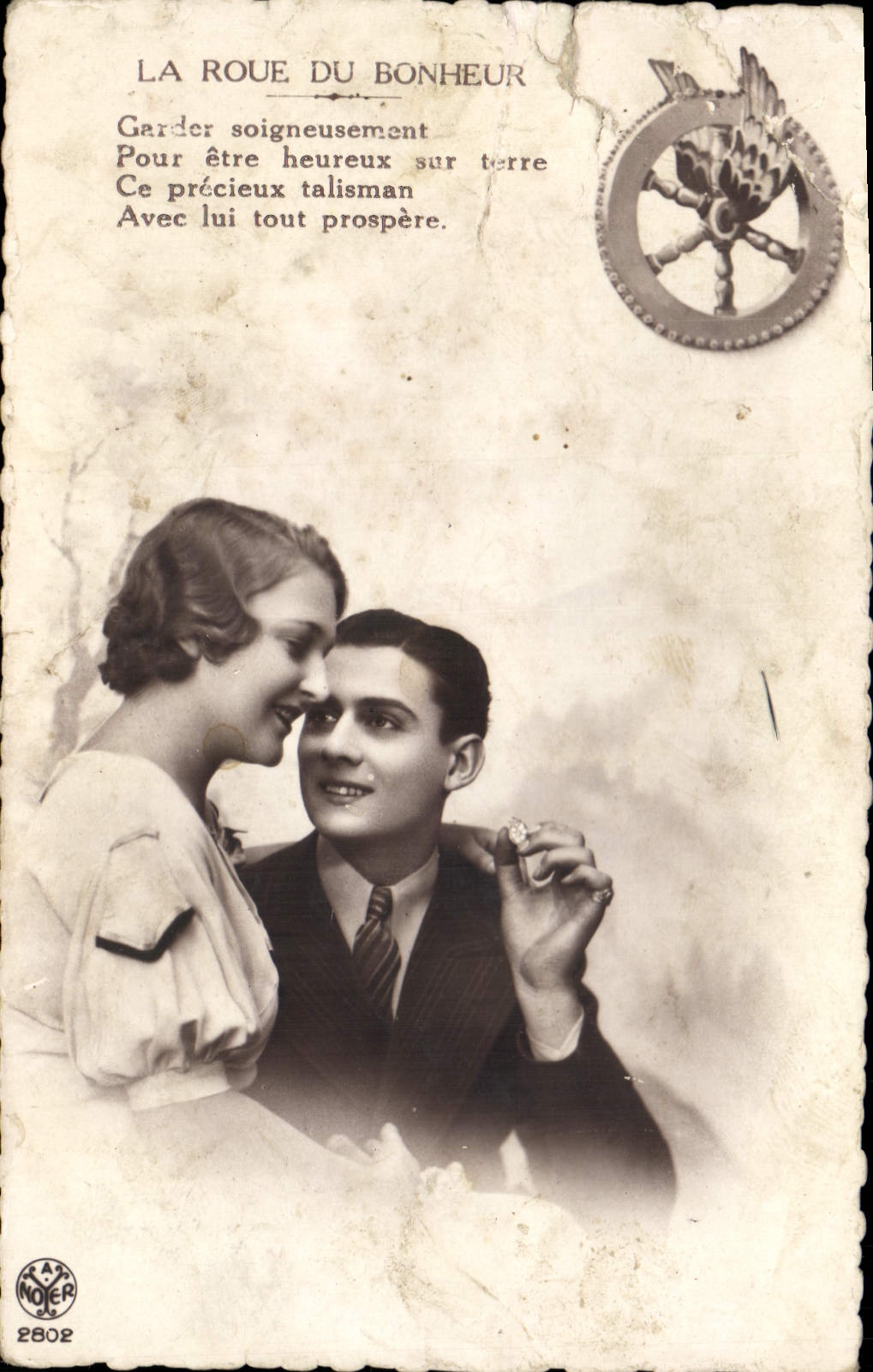 CPA Fantaisie Femme