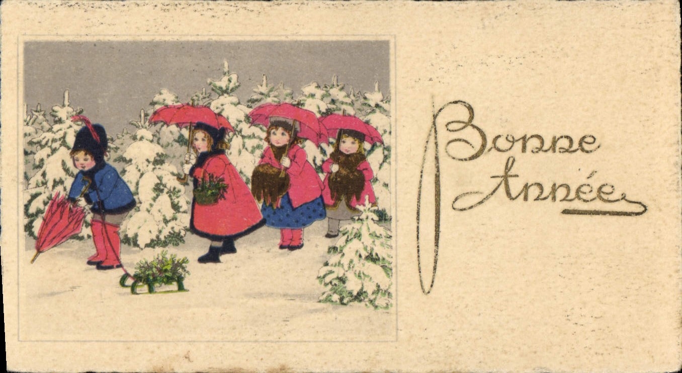 CPA Fantaisie Enfants