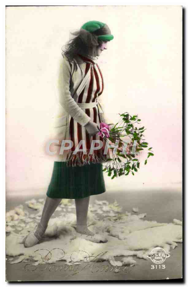 CPA Fantaisie Femme