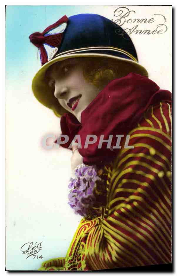 CPA Fantaisie Femme