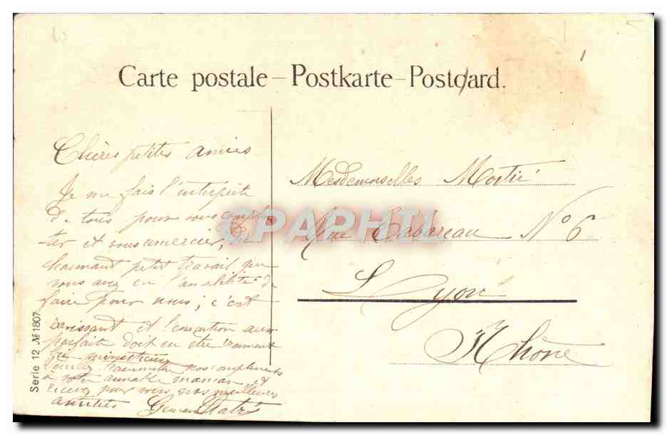CPA Fantaisie Parures fleuries Femmes  — Verso
