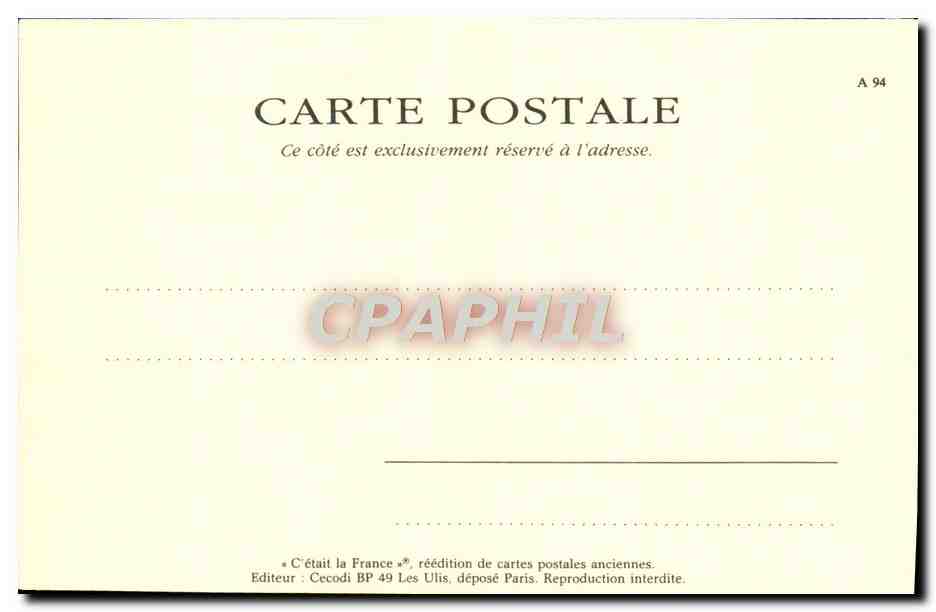 Aux Champs-Élysées — une Représentation au Théâtre Guignol — Scènes Parisiennes, éditeur Cecodi — Verso