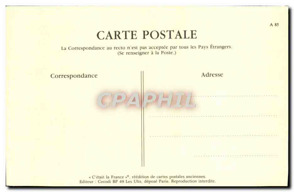 Champs-Élysées — la Promenade des Bébés — Éditeur Parisien — Verso