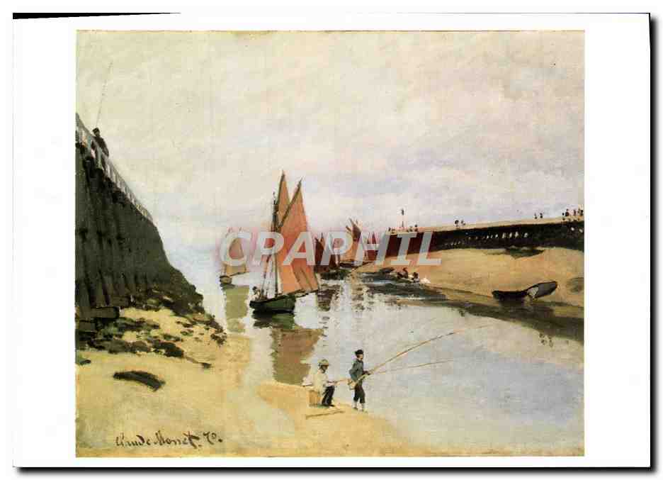 Der Eingang zum Hafen von Trouville — Nachbildung — S.P.A.D.E.M. M7