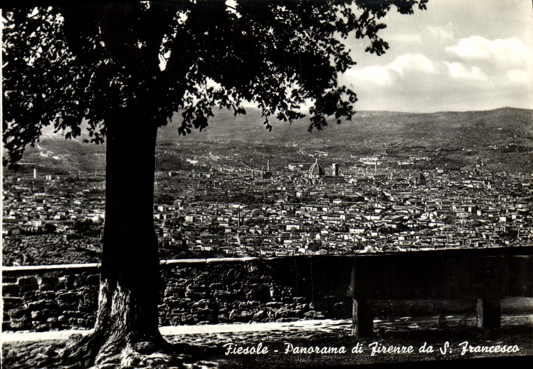 CPM Fiesole Panorama Di Firenze Da S Francesco