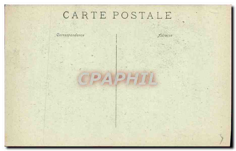 CPA Fantaisie Souvenir — Back