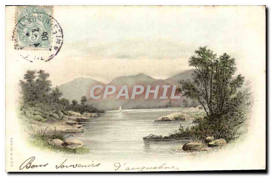 CPA Fantaisie Montagnes