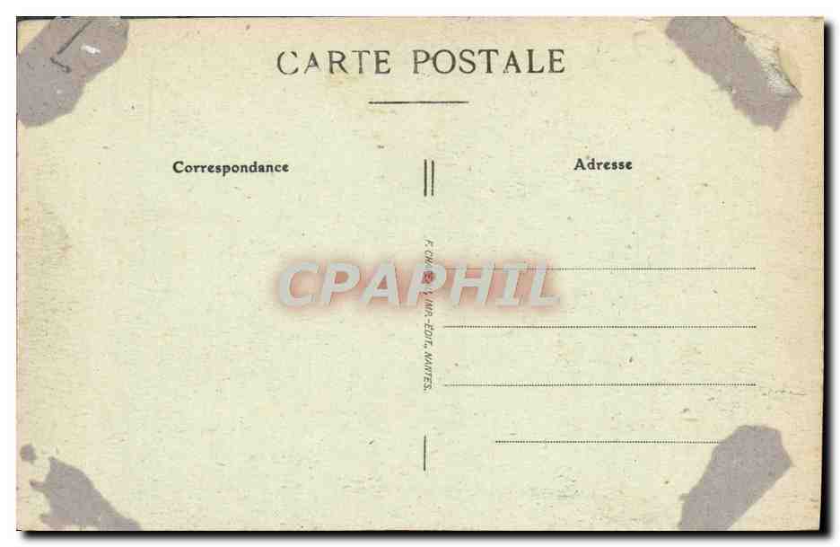 CPA Guerande Eglise de Saille Enfants — Rückseite