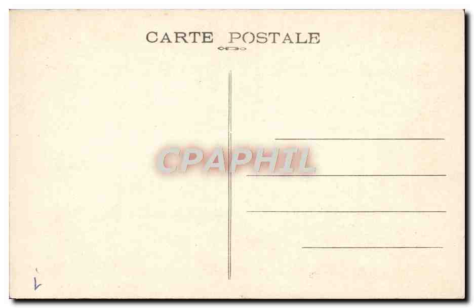 CPA Cherbourg L'Eglise du voeu — Verso