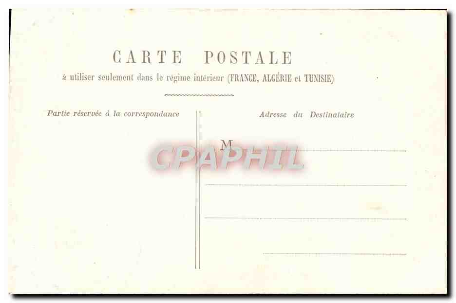 Deux personnes en costume d'époque dans un décor de paques — JOYEUSES PAQUES — CPAPHIL — Achterkant