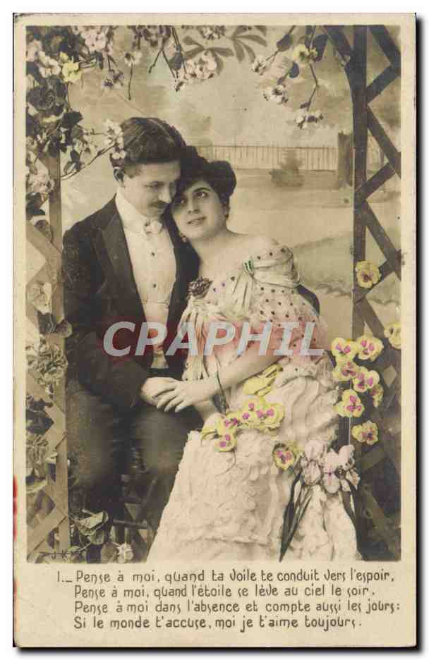 CPA Fantaisie Femme