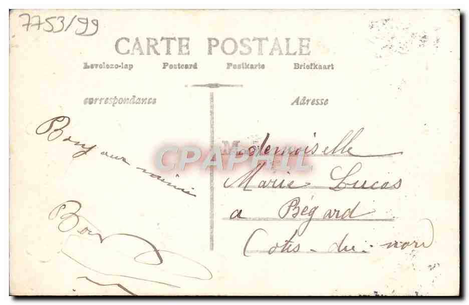 CPA Heureuse Annee Enfant — Rückseite