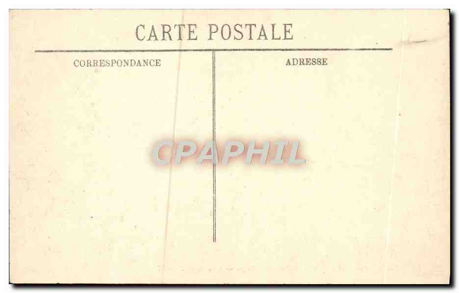 CPA Inondations De Paris Janvier 1910 Quai Conti  — Rückseite