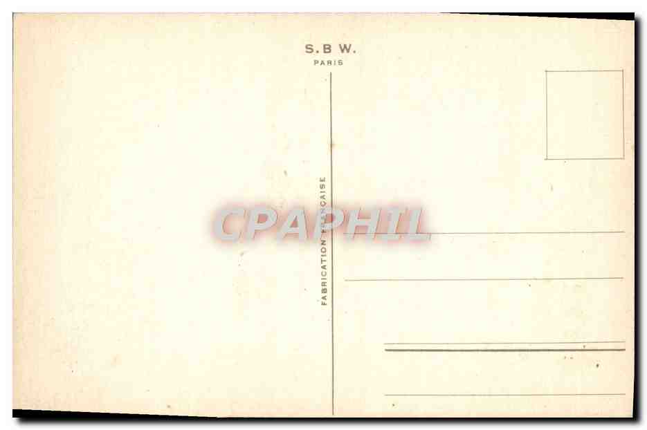 CPA Fantaisie Enfant Bonne Annee — Verso