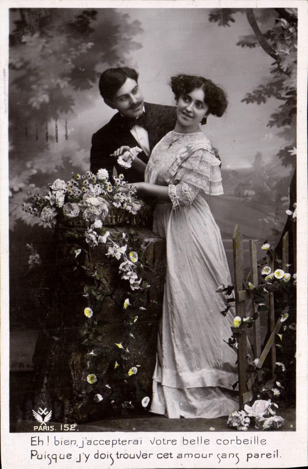 CPA Fantaisie Femme