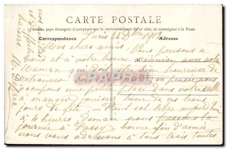 CPA La Roseraie de l'Hay Fleurs  — Verso