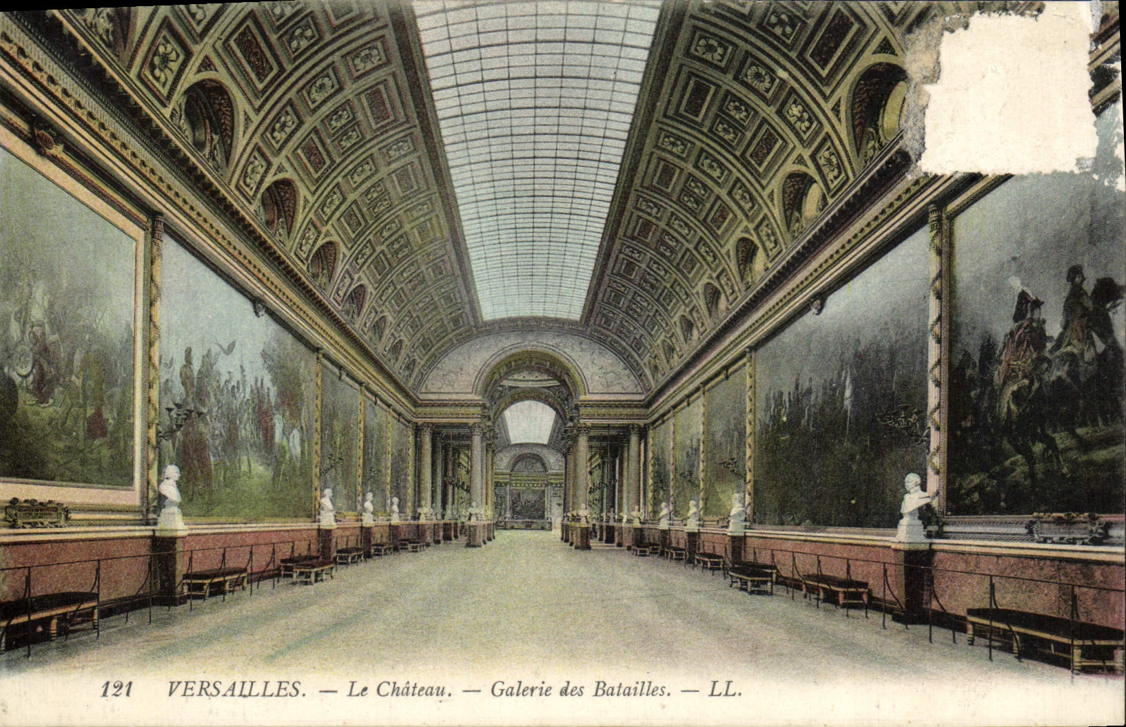 Versailles — Le Château — Galerie des Batailles — LL. — n° 121