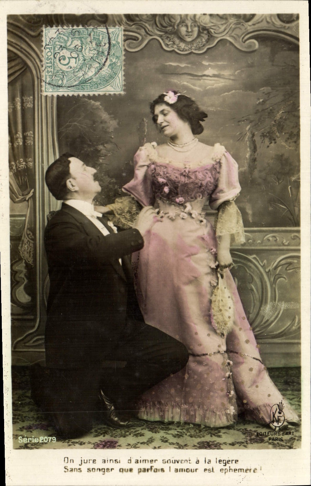 Proposta di matrimonio — Editore d'Arte Parigi, Serie 2079