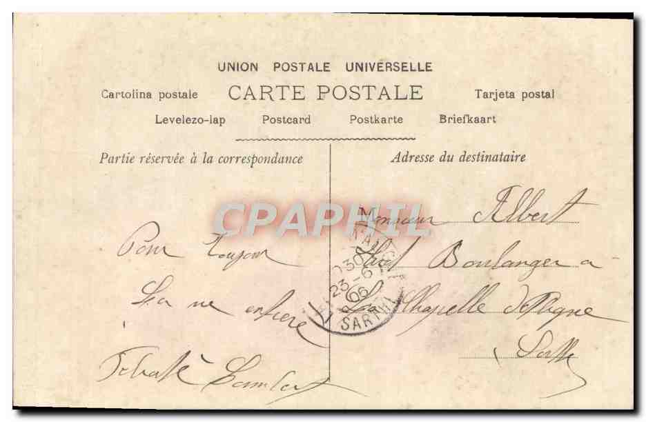 Proposta di matrimonio — Editore d'Arte Parigi, Serie 2079 — Verso