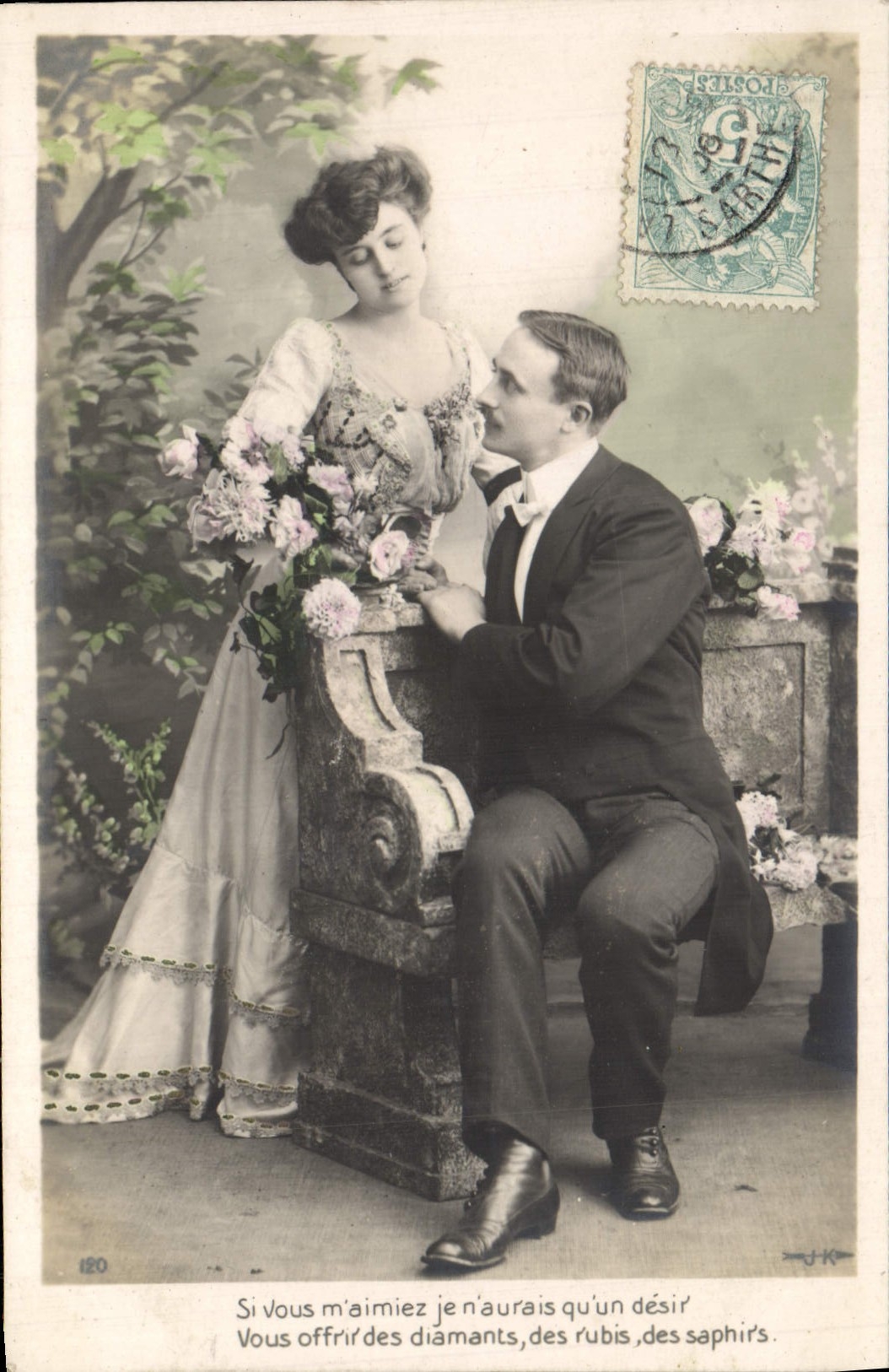 Coup de cœur — jeune couple en scène de demande en mariage — J.K. n°180