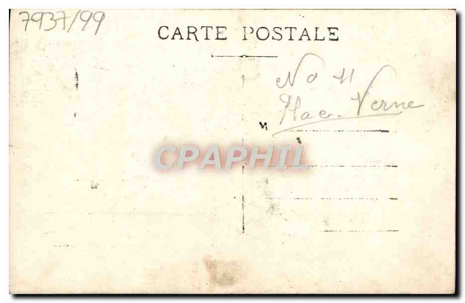 CARTE PHOTO Homme Jerome Jagorel  — Verso