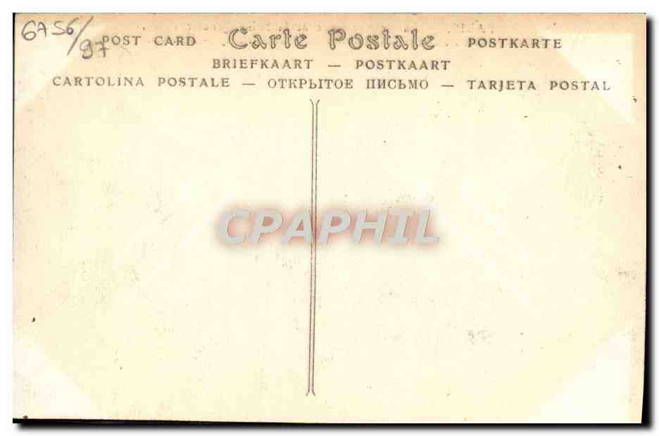 CPA Paris La Grande Crue de la Seine Janvier 1910 Circulation des passerelles au quai de Passy  — Rückseite