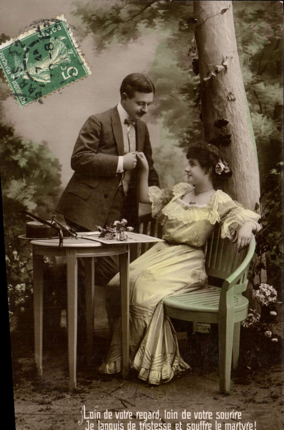 CPA Fantaisie Femme