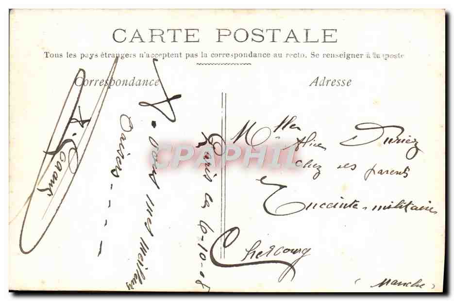 Mephistopheles — theatre scene — publisher A. S. n° 697 — Back