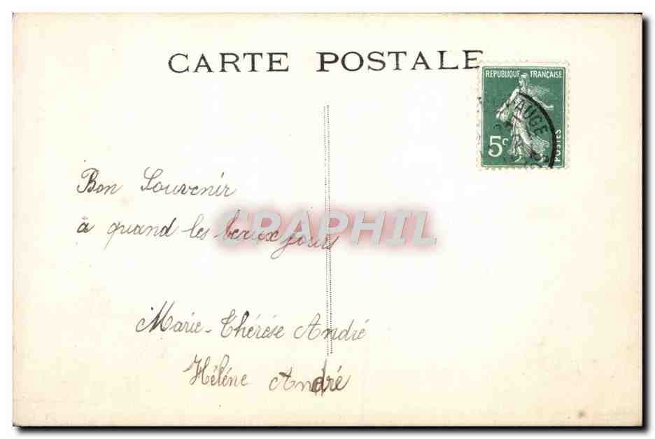 CPA Fantaisie Enfant — Verso