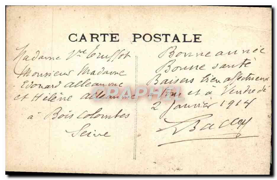 Fête de la Bonne Année — Éditeur FID, n° 200 — Achterkant