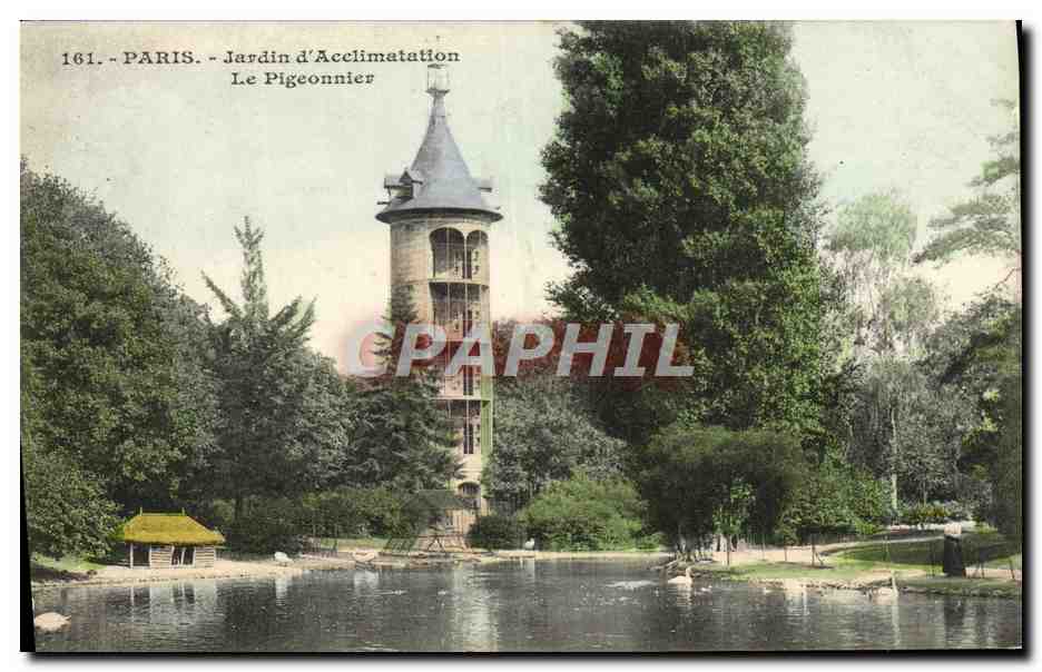 CPA Paris Jardin d'Acclimatation Le Pigeonnier