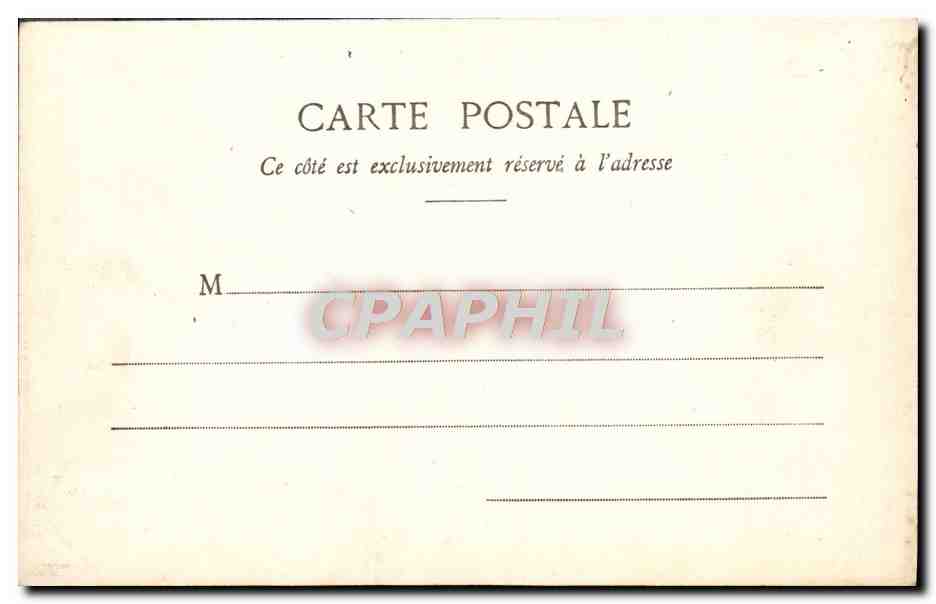 CPA Paris Jardin d'Acclimatation Le Pigeonnier — Rückseite
