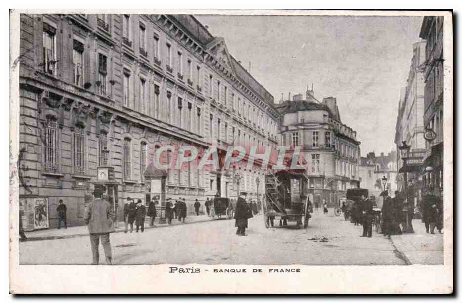 CPA Paris Banque De France