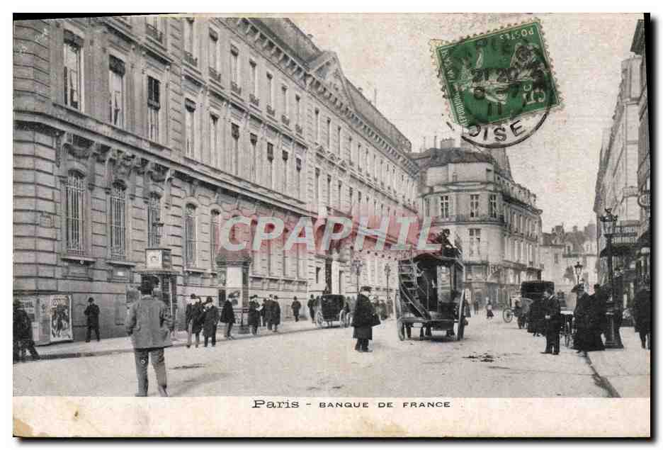 CPA Paris Banque De France