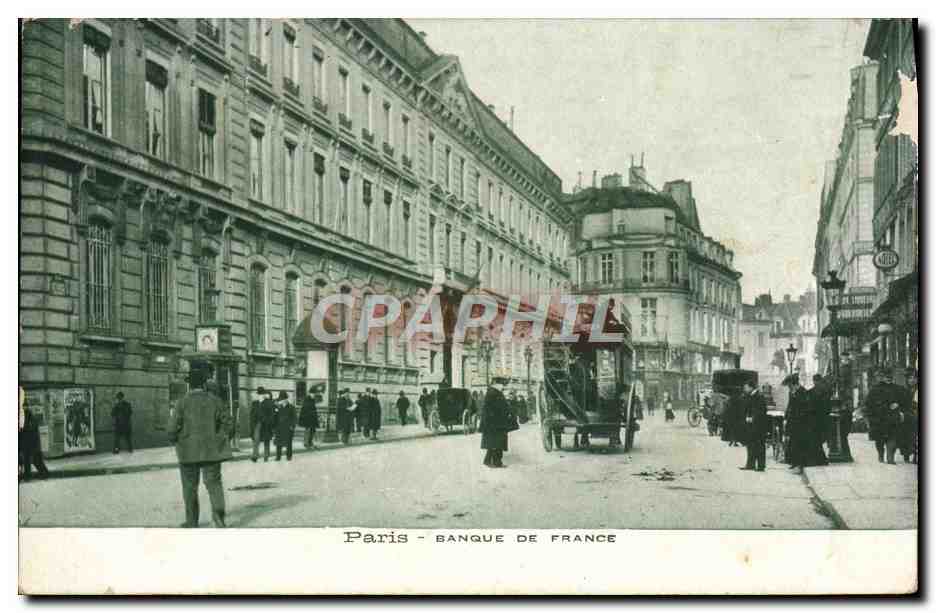 CPA Paris Banque De France