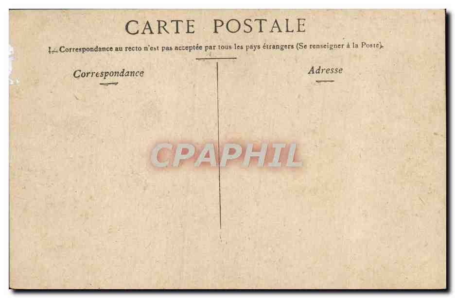 CPA Paris Banque De France — Rückseite
