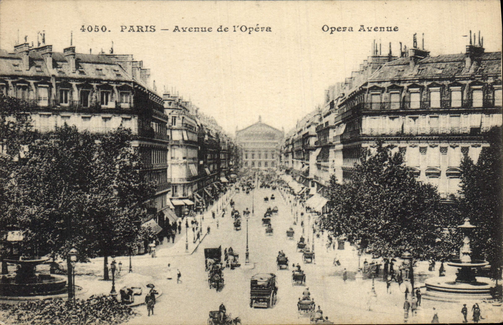CPA Paris Avenue de I'Oera