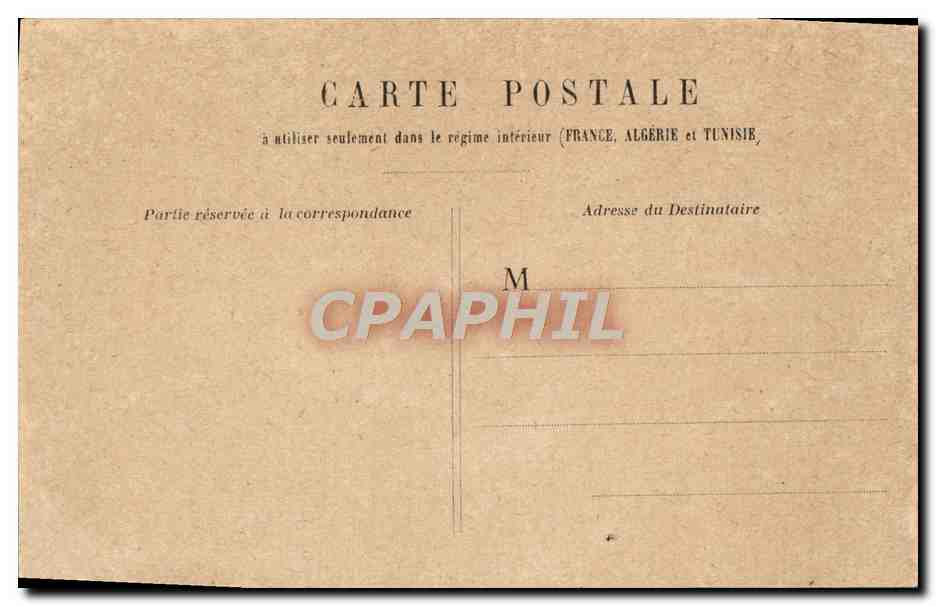 CPA Paris L'Avenue de I'Opera — Rückseite